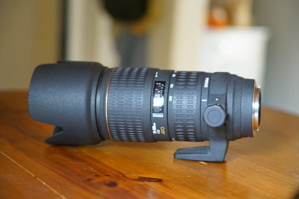 Sigma 70-200mm f/2.8 - old lens, still good